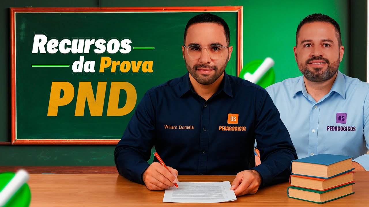 Recursos Prova Nacional Docente 2025 - PND