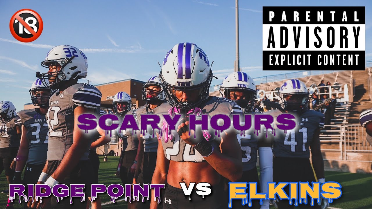 SCARY HOURS ‼️💀 🏈 || Ridge Point vs Elkins