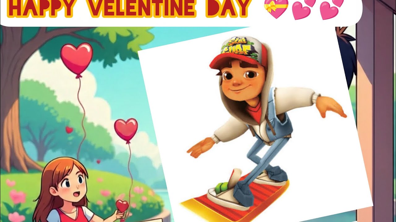 Happy Velentine 💕💝🎯🎉✅😎😃🥳🎮#subwaysurfers #subwaysurfs#gamer #gamer #subwaytrain #subwaysurfers #subwa