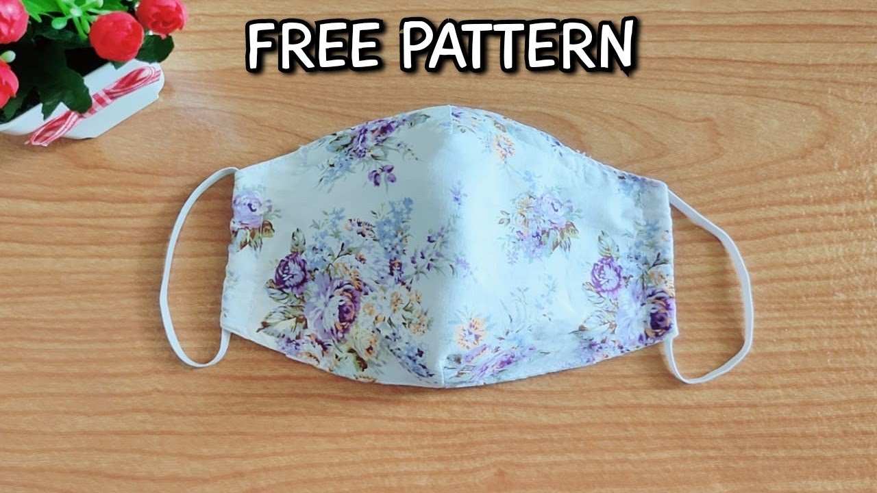 MODEL 1 (Adult) | DIY Face mask making | DIY Filter replaceable mask | Free Pattern
