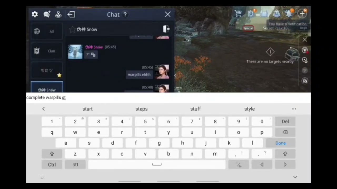 Mir4 negr0 vs viet snow( blocked after mabugbog🤣)