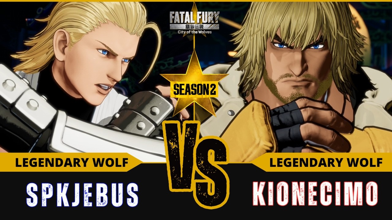 FF:CotW 🐺 SPKJEBUS (Andy Bogard) vs KIONECIMO (Ken Masters)⭐Replay Match - FATAL FURY: CotW - 2/26