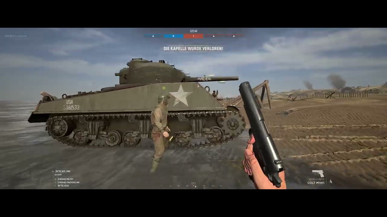 Hell Let Loose | Mondaze | Utah Beach | Tank POV | 01.11.2025