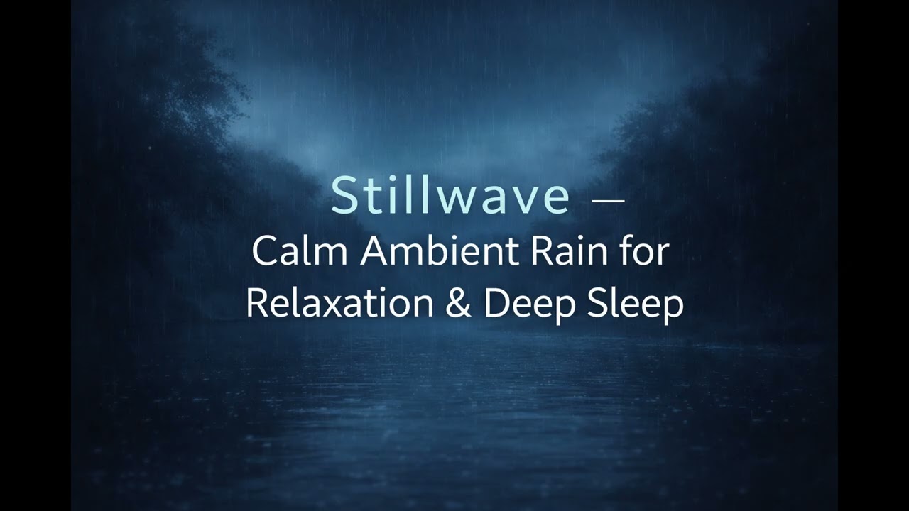 Stillwave   Calm Ambient Rain for Relaxation & Deep Sleep
