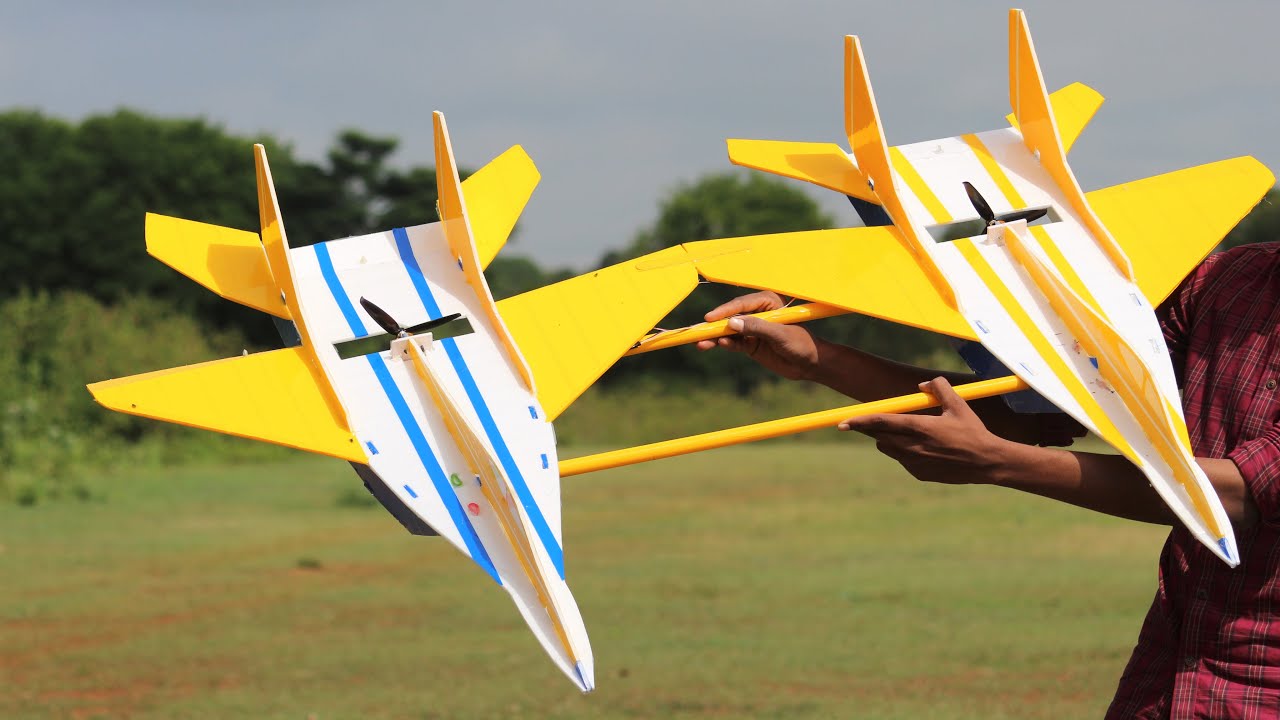Dual Aircraft Remote Control - How to make a Formation Flying JET