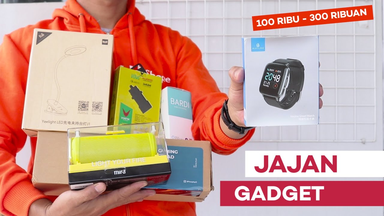 JAJAN 6 GADGET 100 RIBU – 300 RIBUAN | Tetap Produktif di Rumah