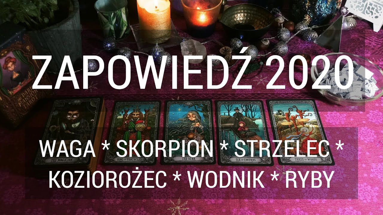 TAROT / ZAPOWIEDŹ ROKU 2020 📆📍 / CZ. 2 WAGA - RYBY