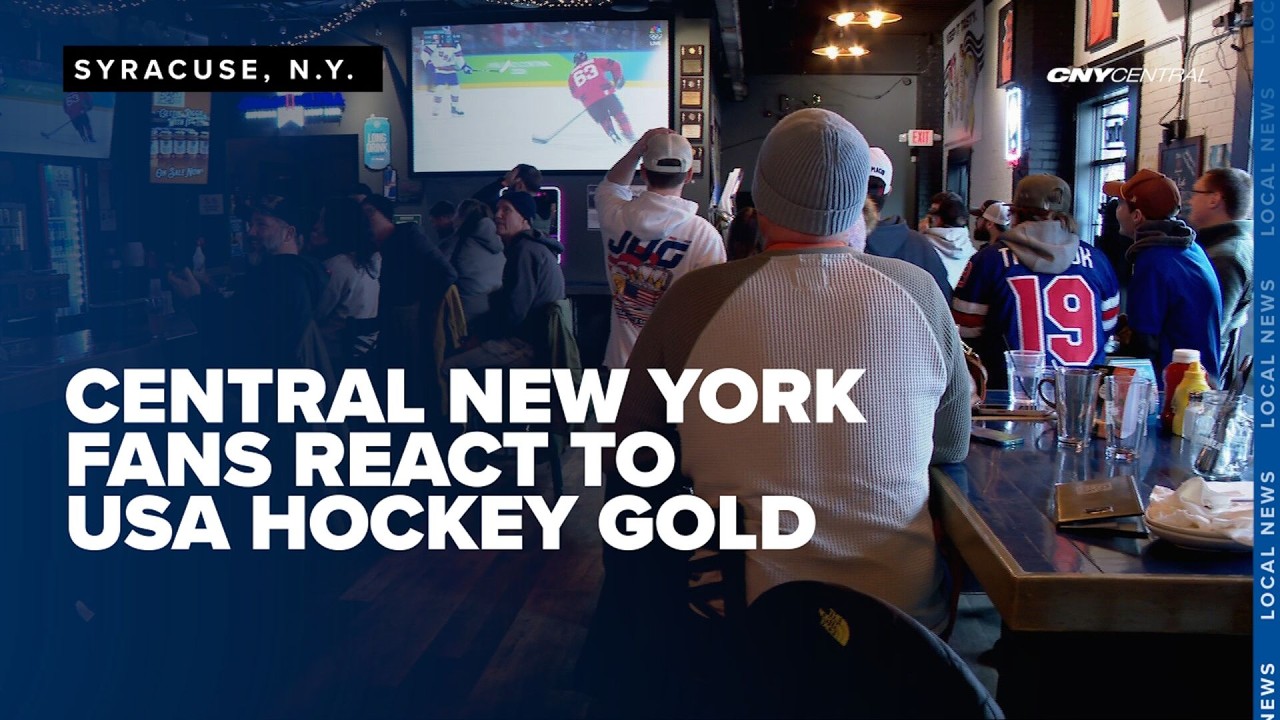 Central New Yorkers react to USA Hockey Gold