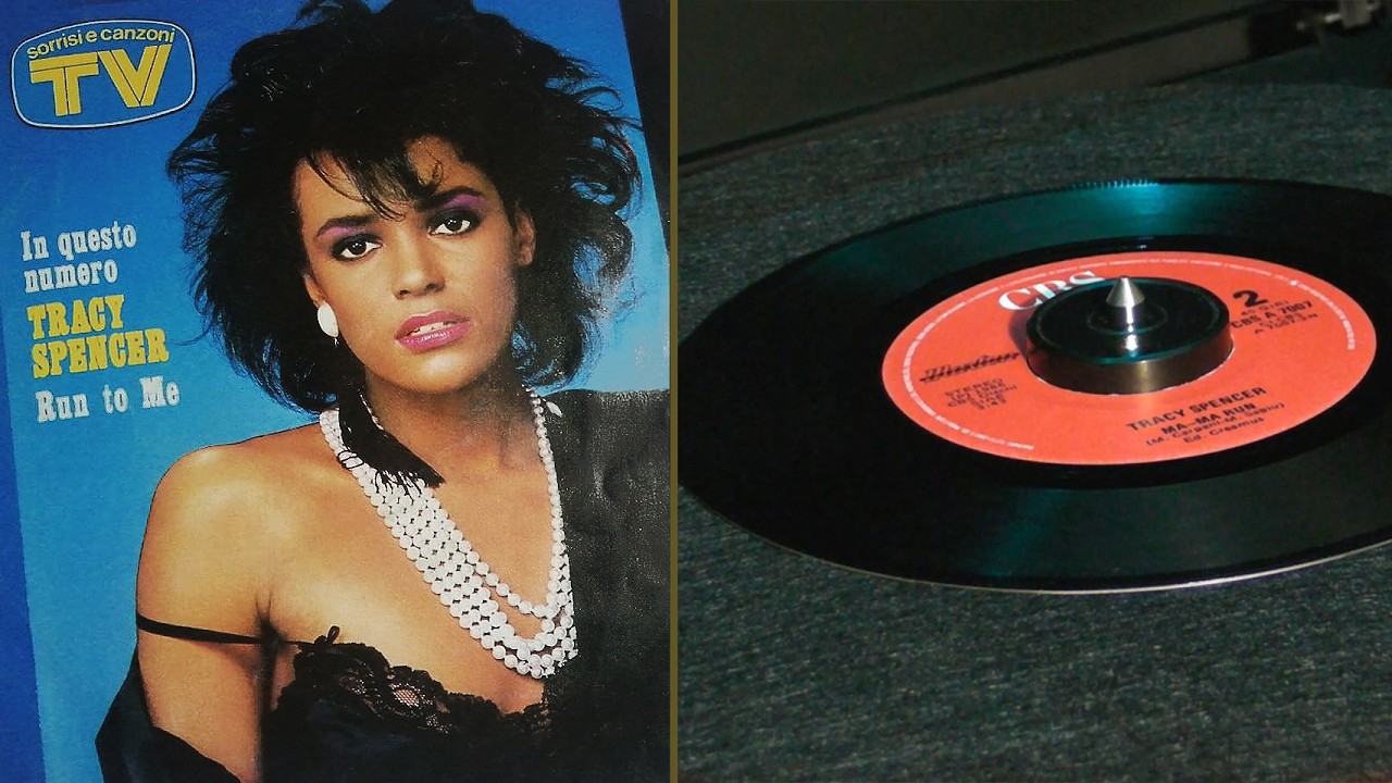 Tracy Spencer - Run To Me – Ma-Ma Run - 45 giri completo  Full 7