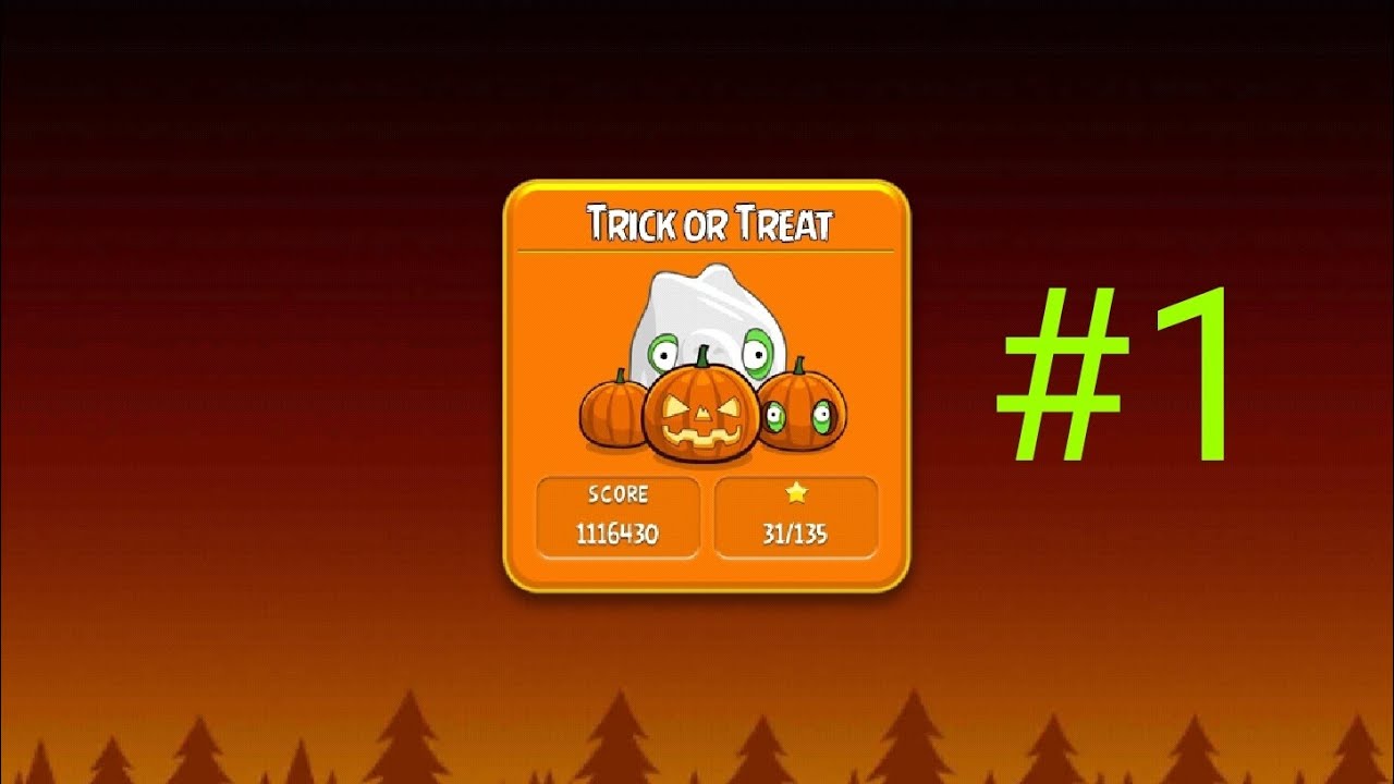 Angry Birds Seasons #1: Trick or Treat