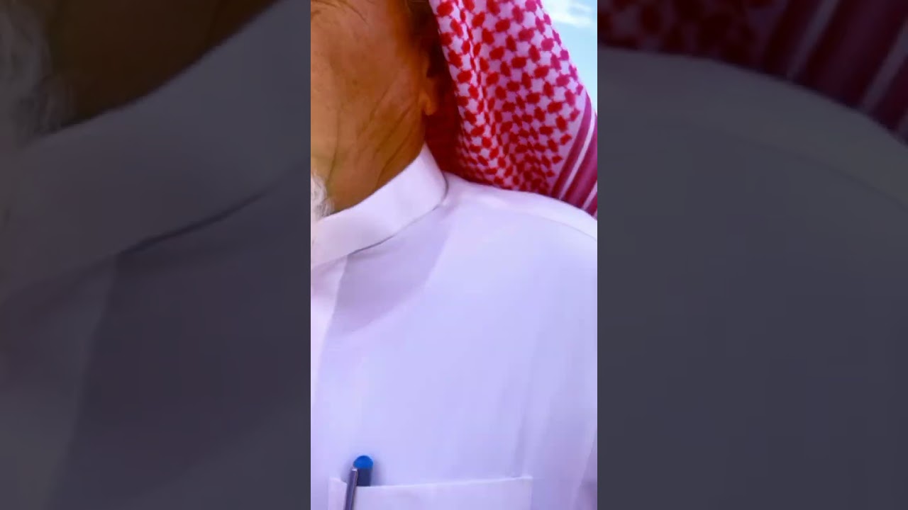 معايدة الاستاذ ابراهيم الحمدان بمصلى وادي الجناح لعام ١٤٤٤