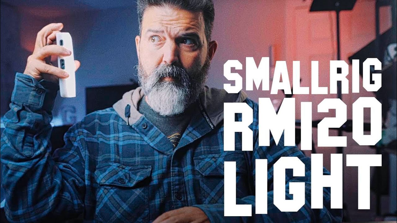 The #1 Video Light You'll Ever Need: SmallRig RM120 Long Battery Life RGB