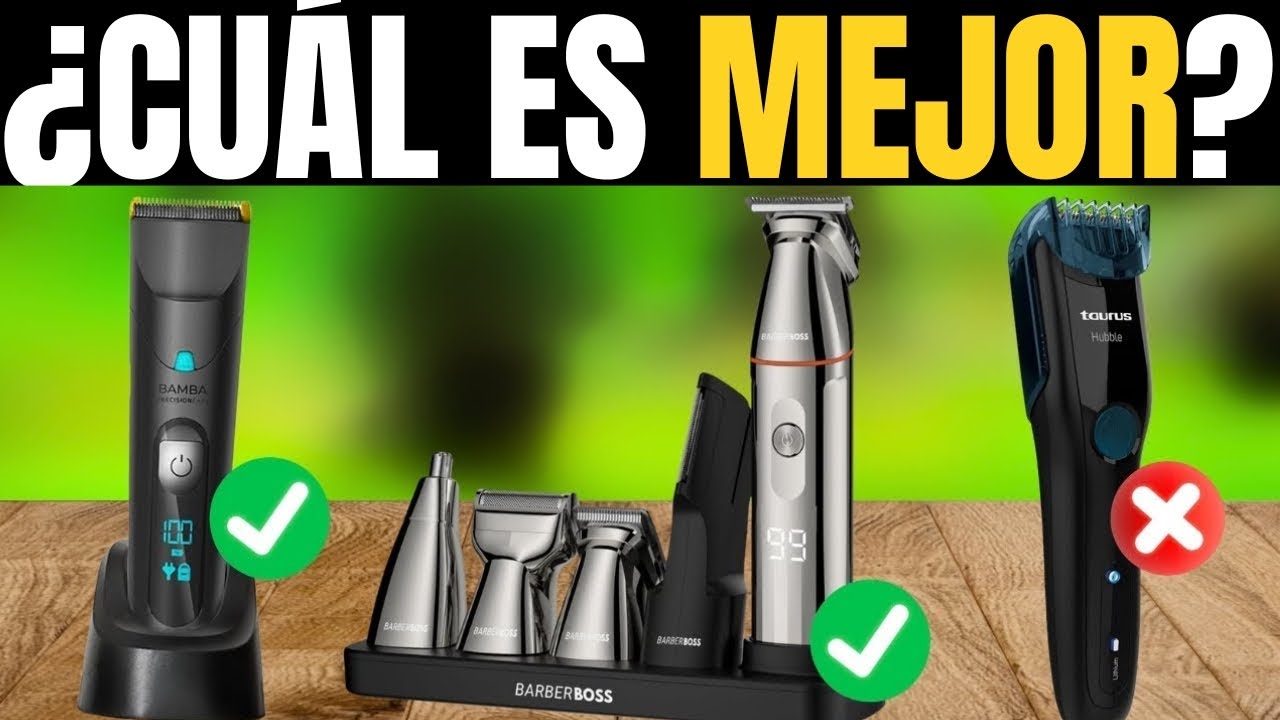 Las Mejores Recortadoras de Barba Calidad-Precio del 2026 [NO COMPRES LA EQUIVOCADA]