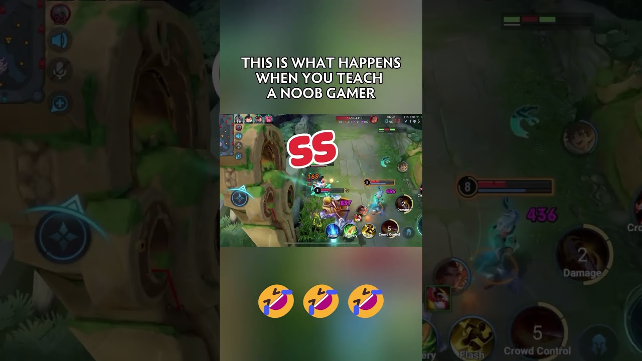 This is what happens when you teach a noob gamer 🤣 #hok #honorofkings #secretboleh #tshok