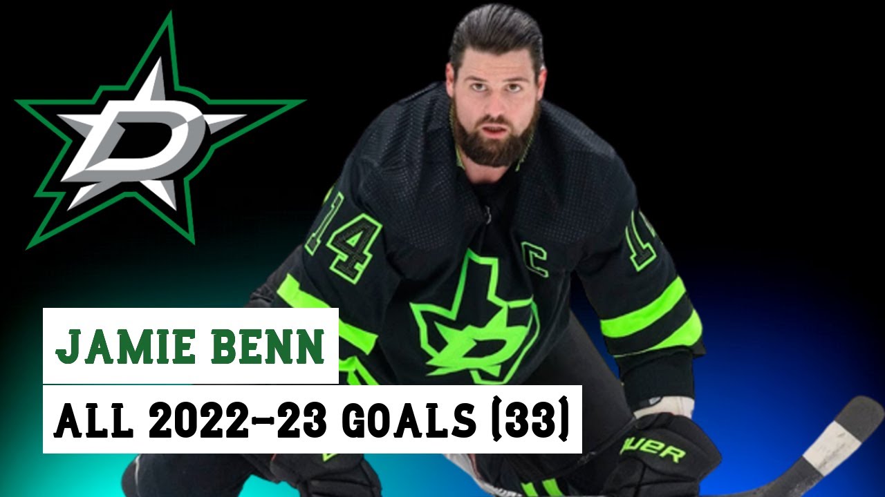 Jamie Benn (#14) All 33 Goals of the 2022-23 NHL Season