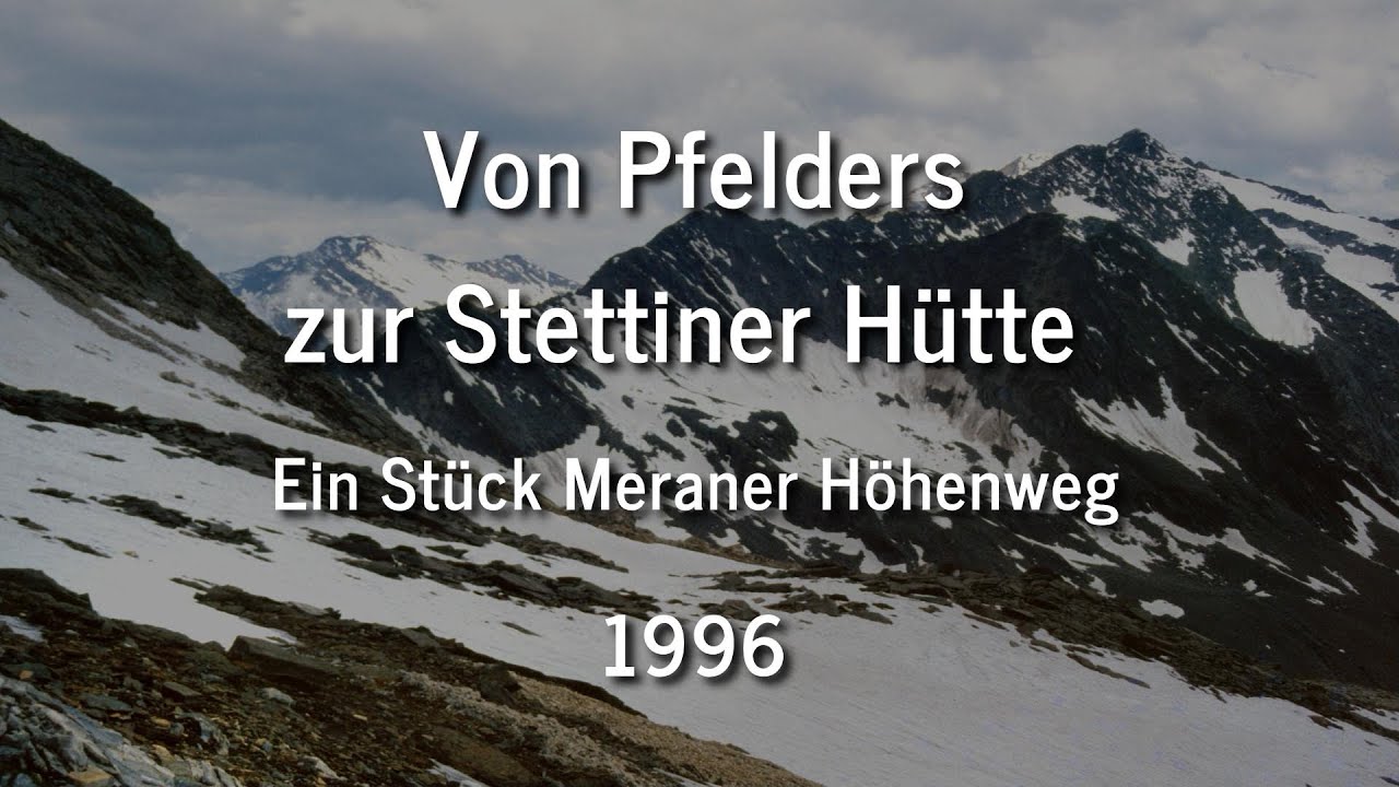Von Pfelders zur Stettiner Hütte