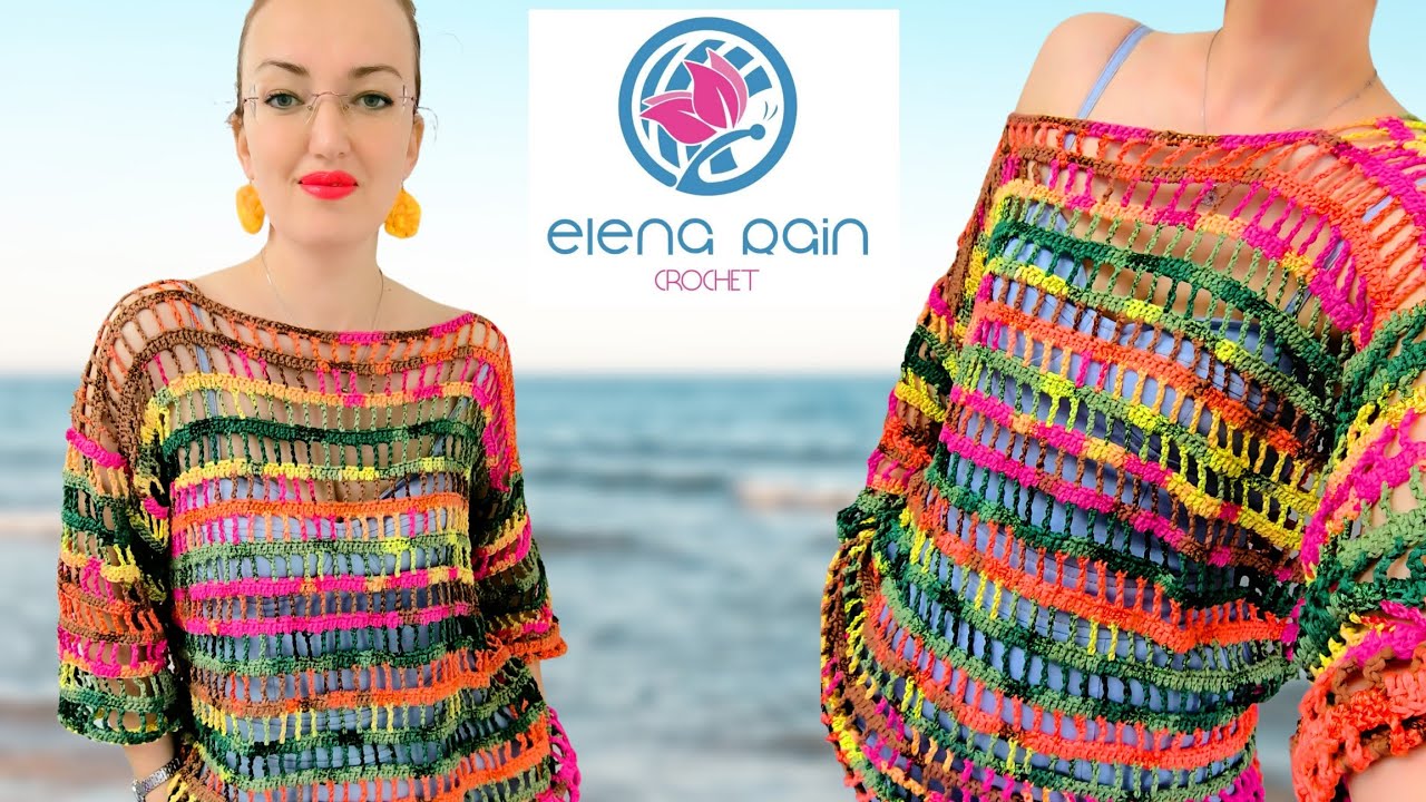 Uncinetto per principianti: crea una splendida maglia estiva