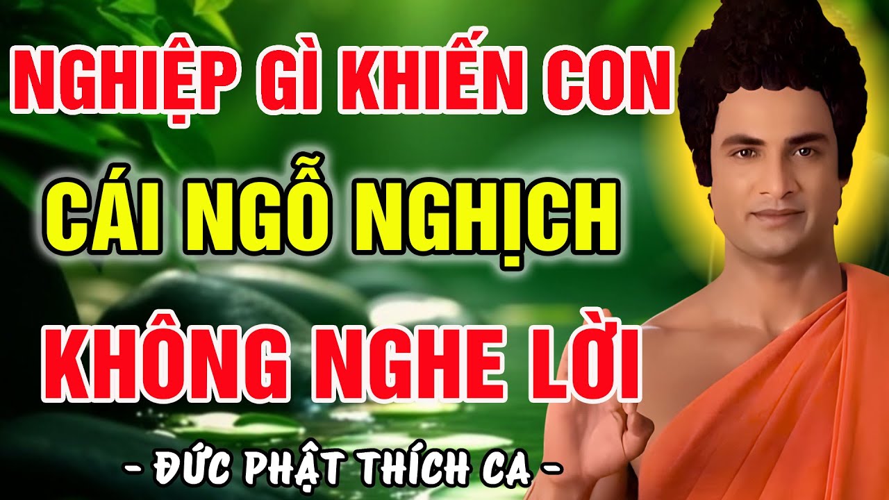 NGHIỆP GÌ KHIẾN CON CÁI NGỖ NGHỊCH KHÔNG NGHE LỜI? – PHẬT DẠY VỀ 3 LOẠI NHÂN DUYÊN CHA MẸ CON CÁI
