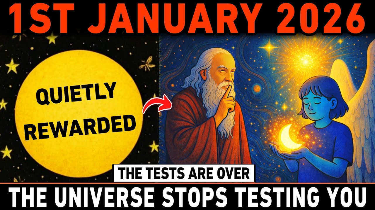 Chosen Ones: January 1, 2026 &mdash; The Universe Stops Testing You & Quietly Starts Rewarding You!