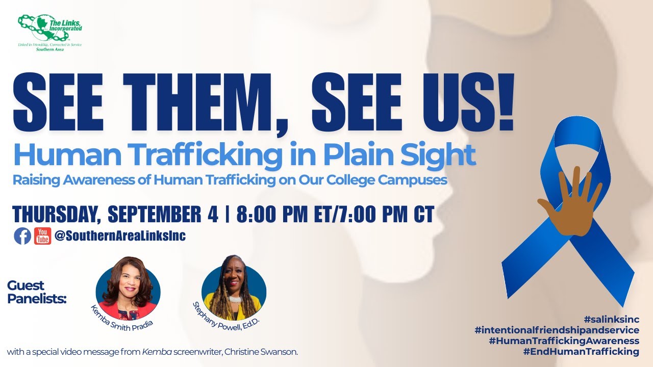 SEE THEM, SEE US! Human Trafficking in Plain Sight