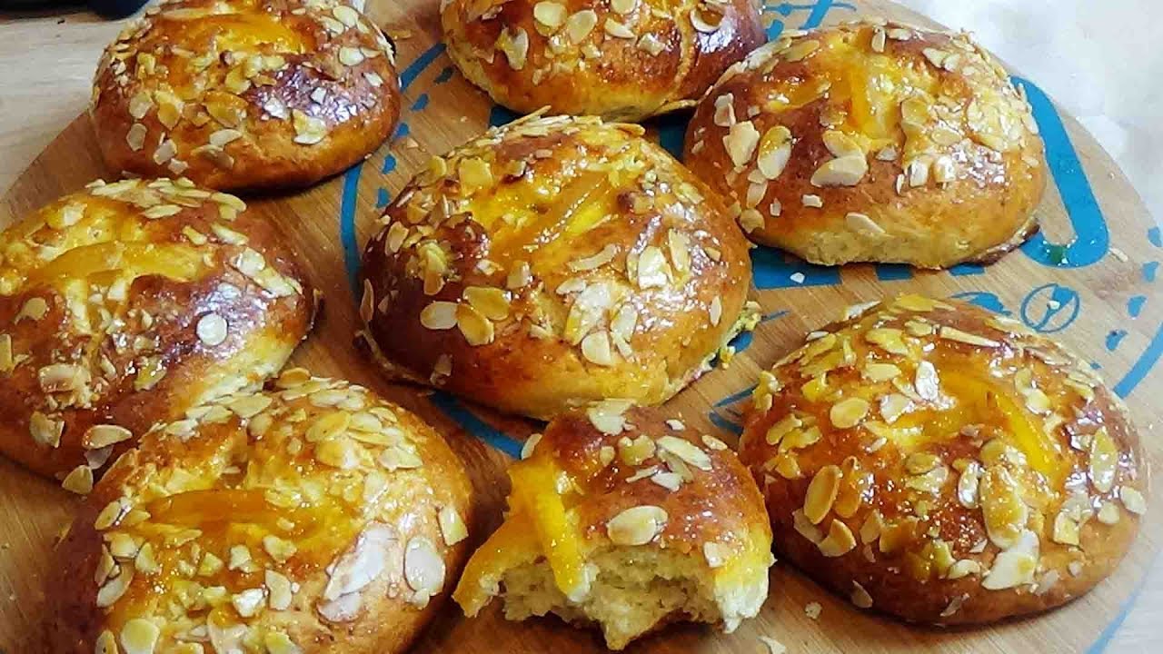Brioches moelleuses à l'orange idéales pour le shour du ramadan