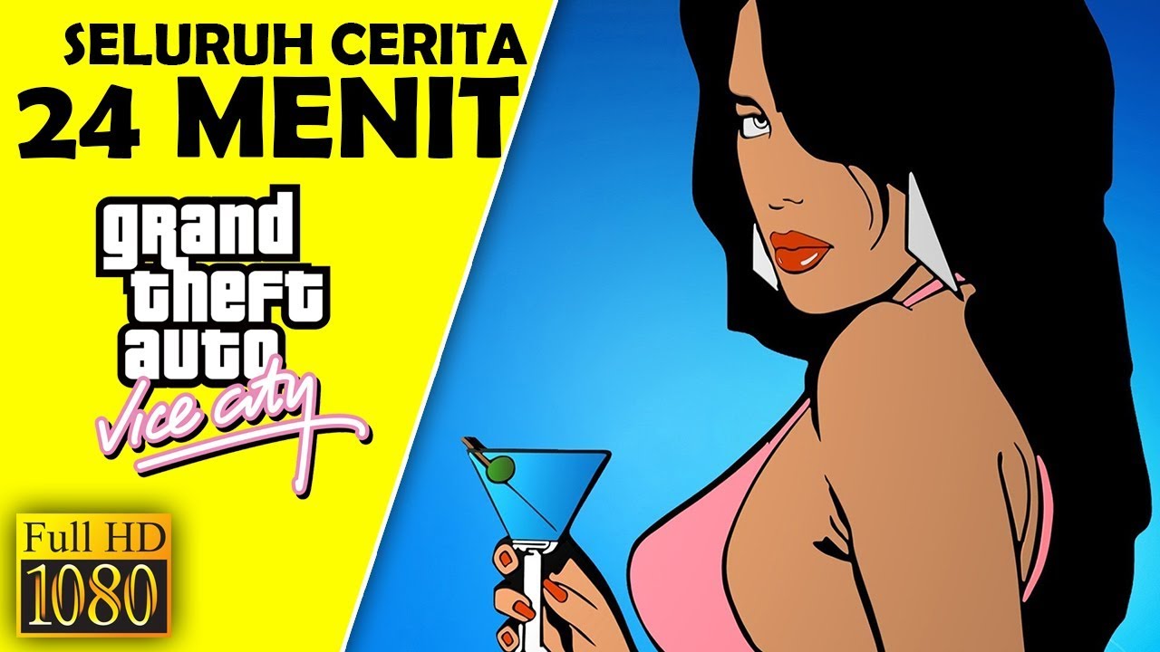 (EXPIRED) Seluruh Alur Cerita GTA Vice City Hanya 24 MENIT & Sejarah Awal GTA