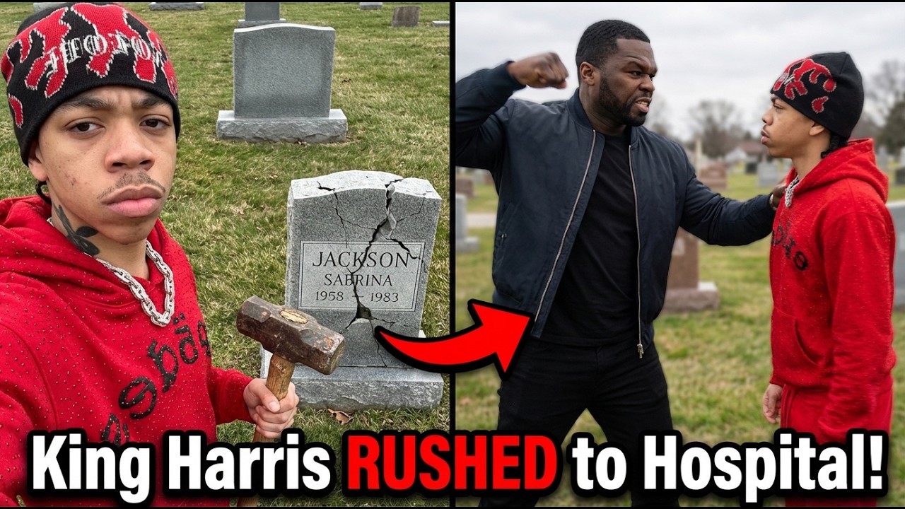 50 Cent ERUPTS After King Harris Disrespects His Mom’s Grave