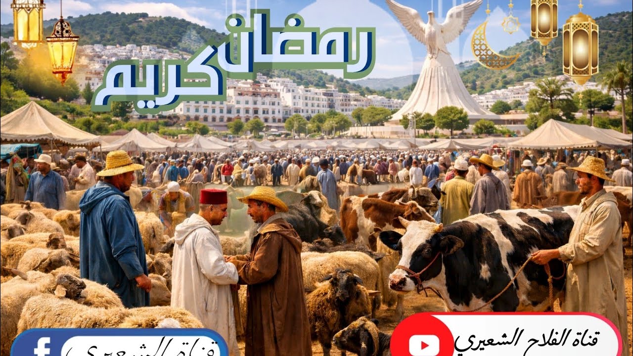 الحولي بسوق الاربعاء تطوان 🐏🐑||18/03/2026||0667128425🔥🇲🇦❤️