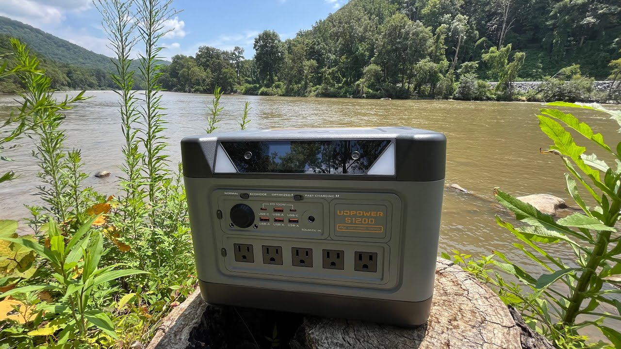 Camping with the Best Portable Power Station for 2025! UDPower S1200 | 1800w | 1192wh | 15 Outputs