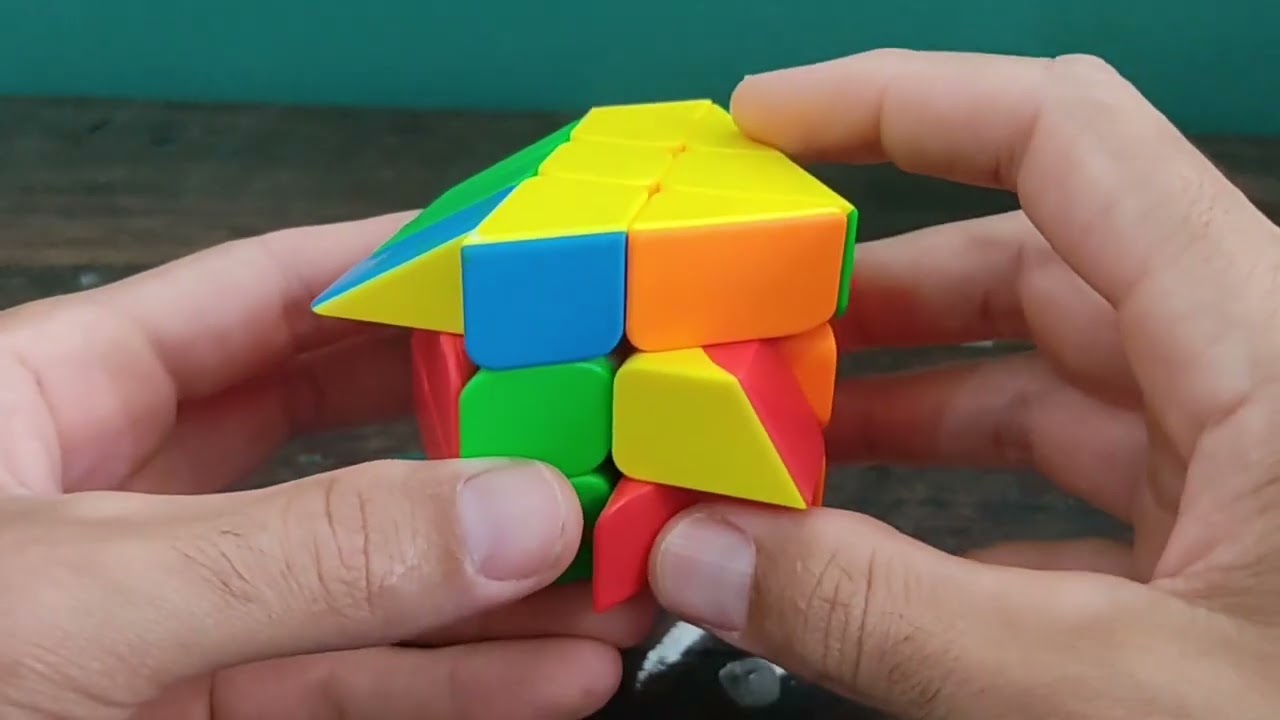 Cubo Mágico Wildmill ou moinho de vento (Solve comentada + paridade)