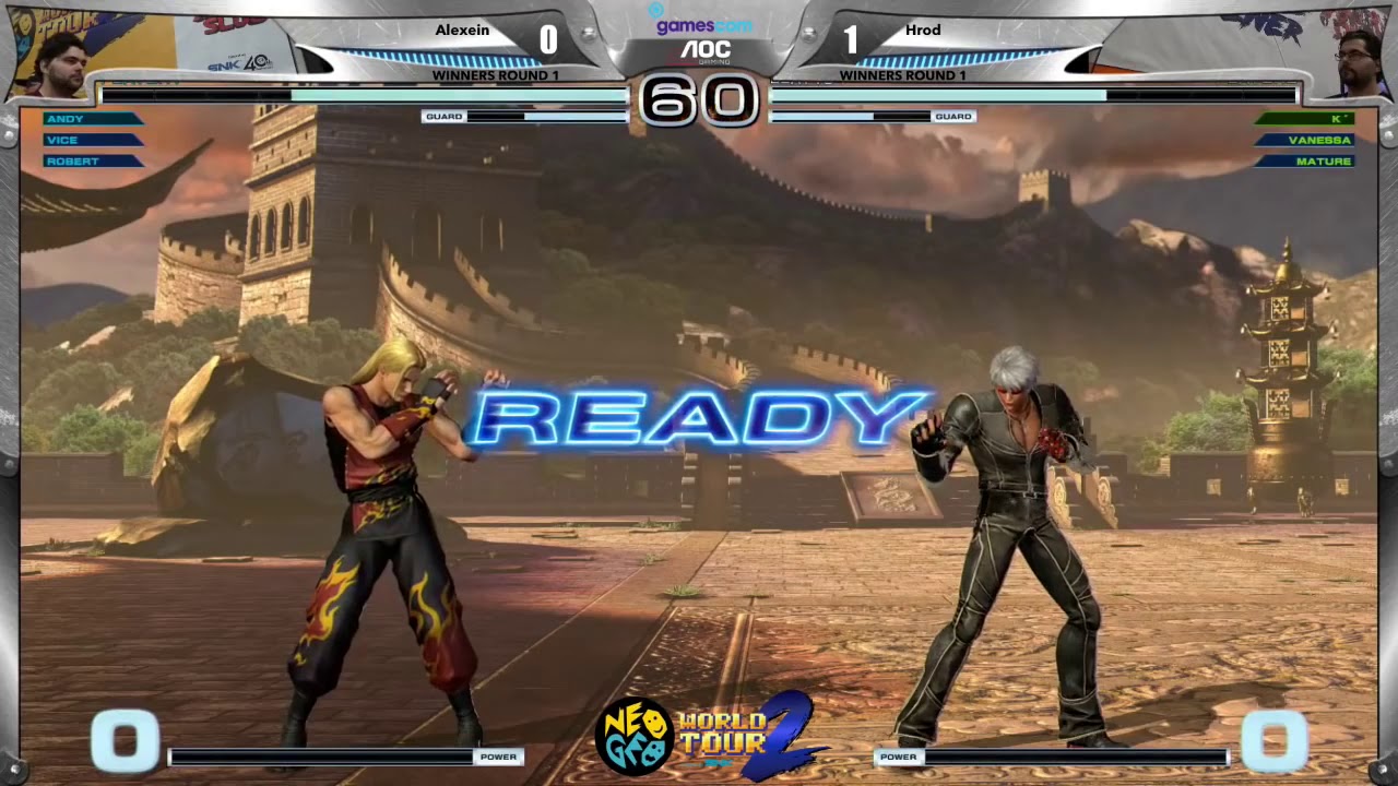 KOF XIV Tournament - NGWT2 Germany Stop @gamescom Neo Geo World Tour Season 2