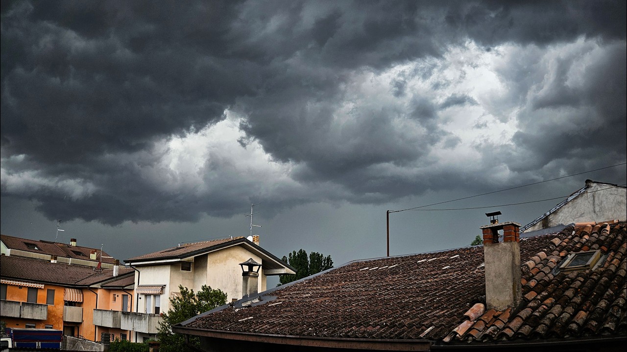 DOWNBURST E GRANDINE SU VERONA 11-05-2026
