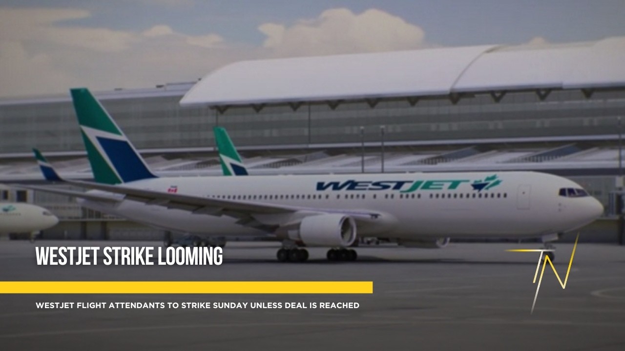 Бортпроводники WestJet начнут забастовку в воскресенье, если не будет достигнуто соглашение