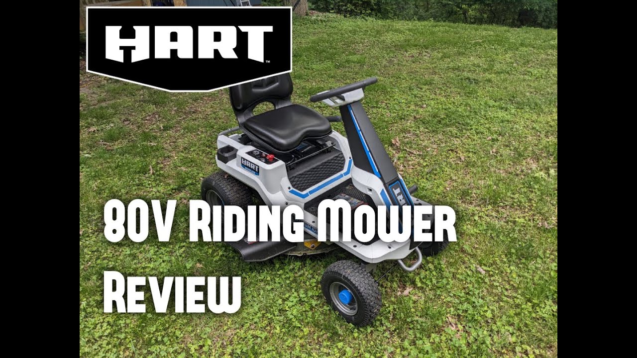 Revolutionizing Lawn Care : Walmart's Hart 80V Battery Riding Mower - Full Review and Demonstration