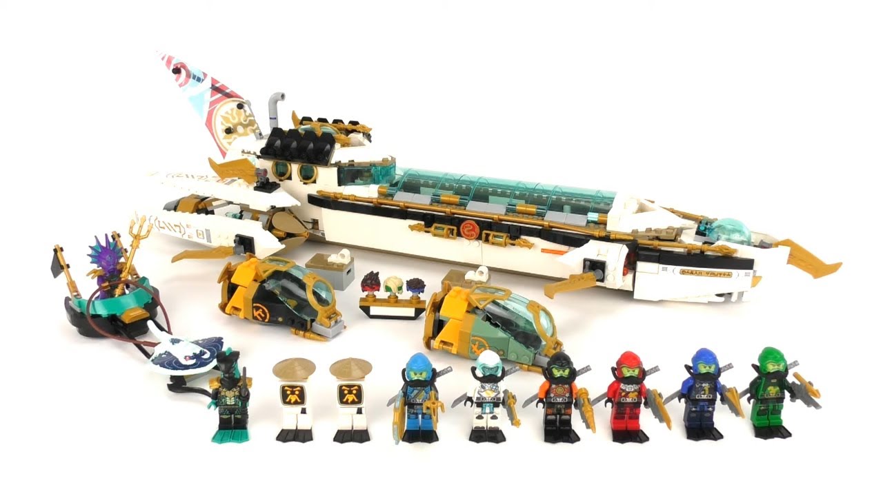 LEGO Ninjago Set 71756 - Wassersegler / Hydro Bounty / Set zur Staffel 15 / Review deutsch