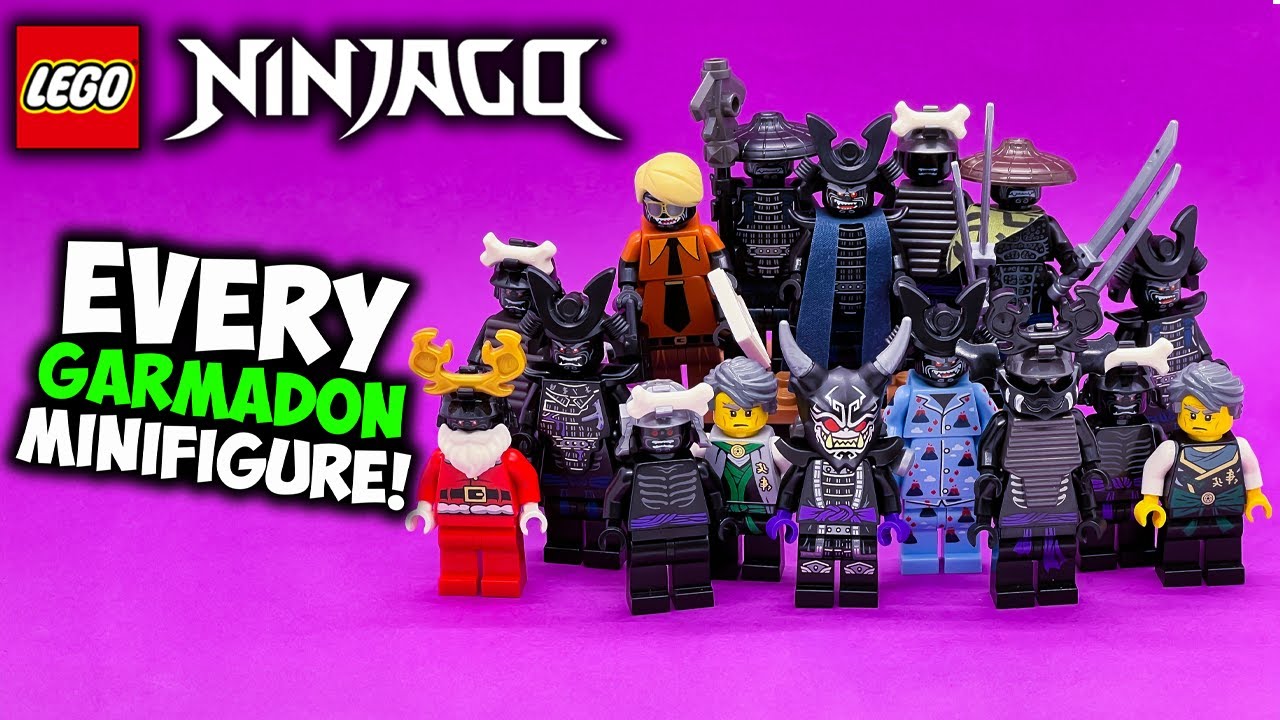 Every LEGO Ninjago Garmadon Minifigure! 😈 2011-2022 Reviewed!