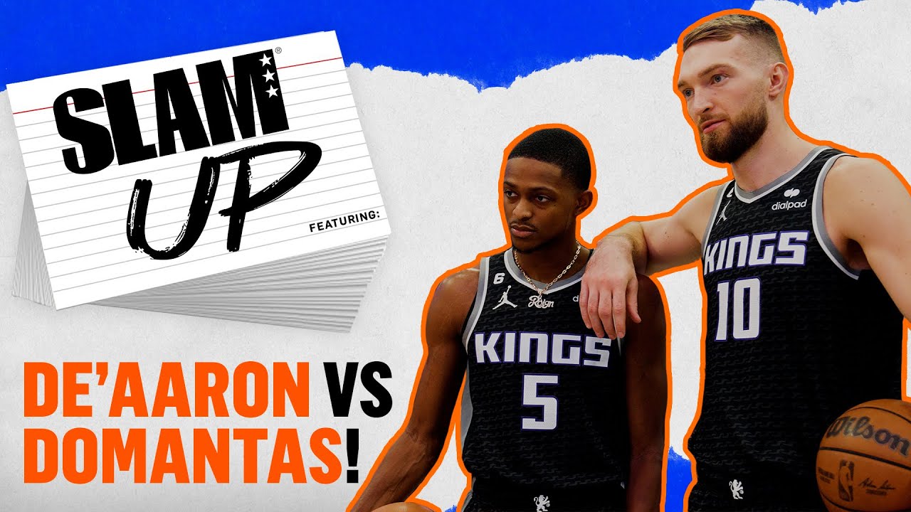 De'Aaron Fox & Domantas Sabonis GET COMPETITIVE!! Kings Stars Go 1v1?! | SLAM Up