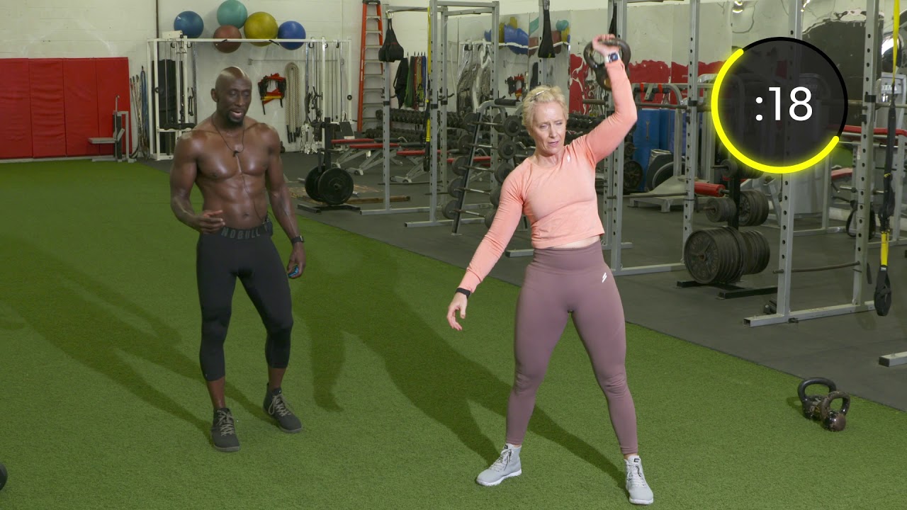 16 Minute Kettlebell HIIT Workout / Total Body Circuit