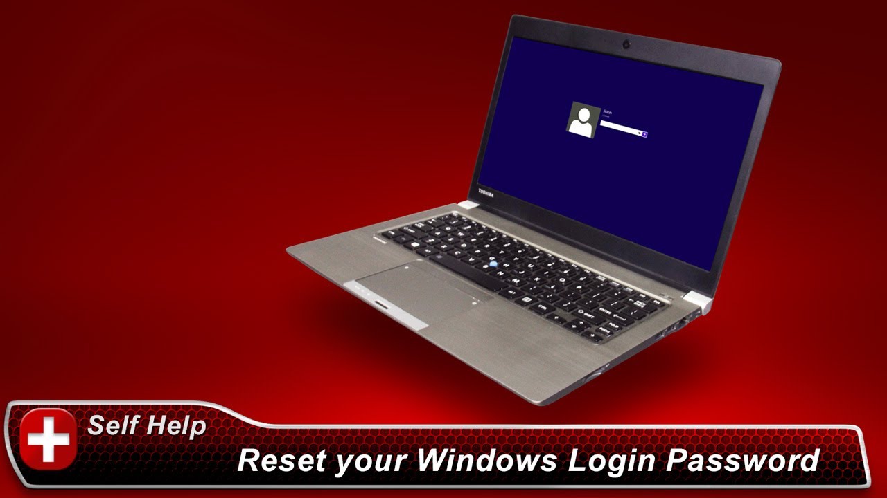 Toshiba How-To: Reset your Windows login password
