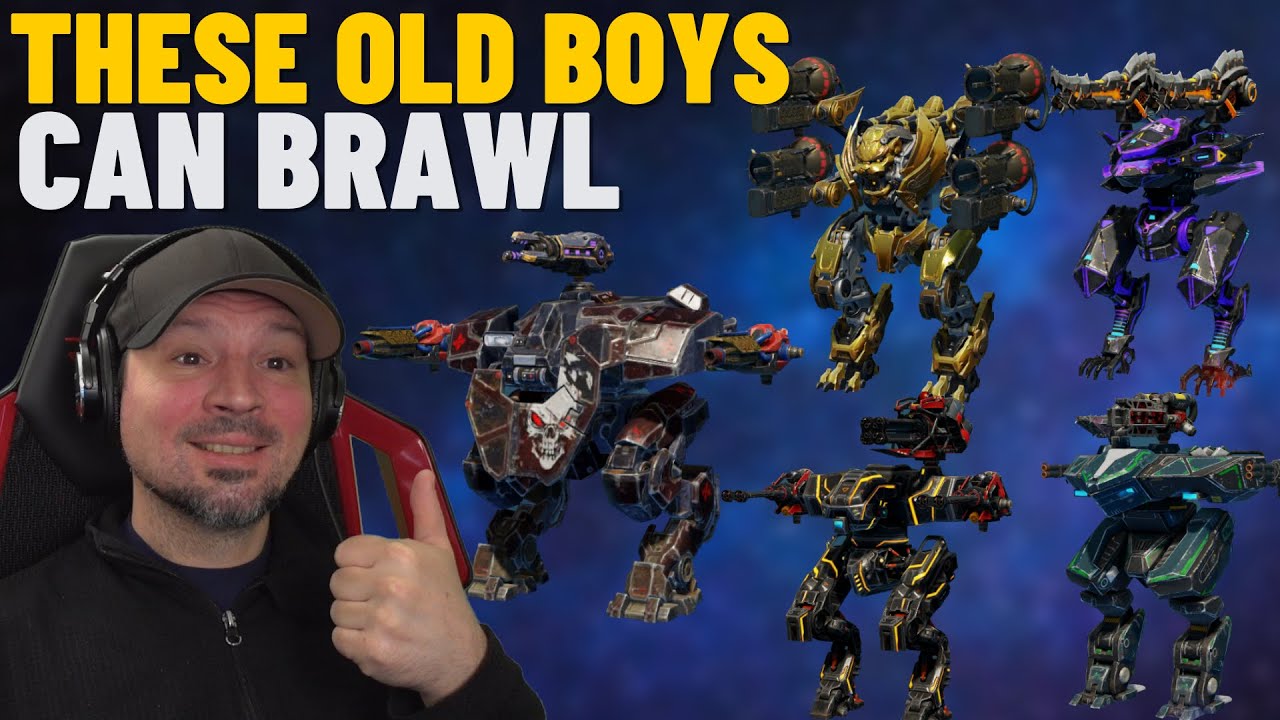 War Robots Old Boys Destroy Champion League