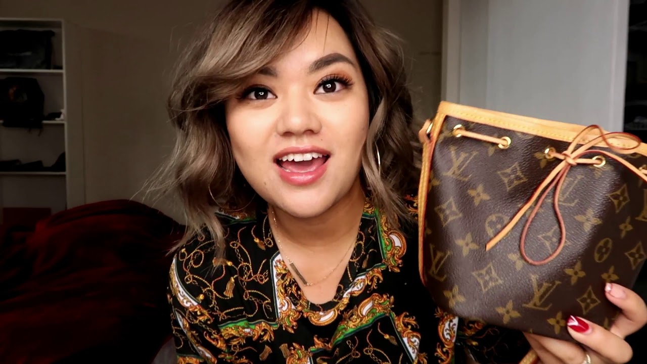 Распаковка Louis Vuitton! Louis Vuitton Nano Noe!!