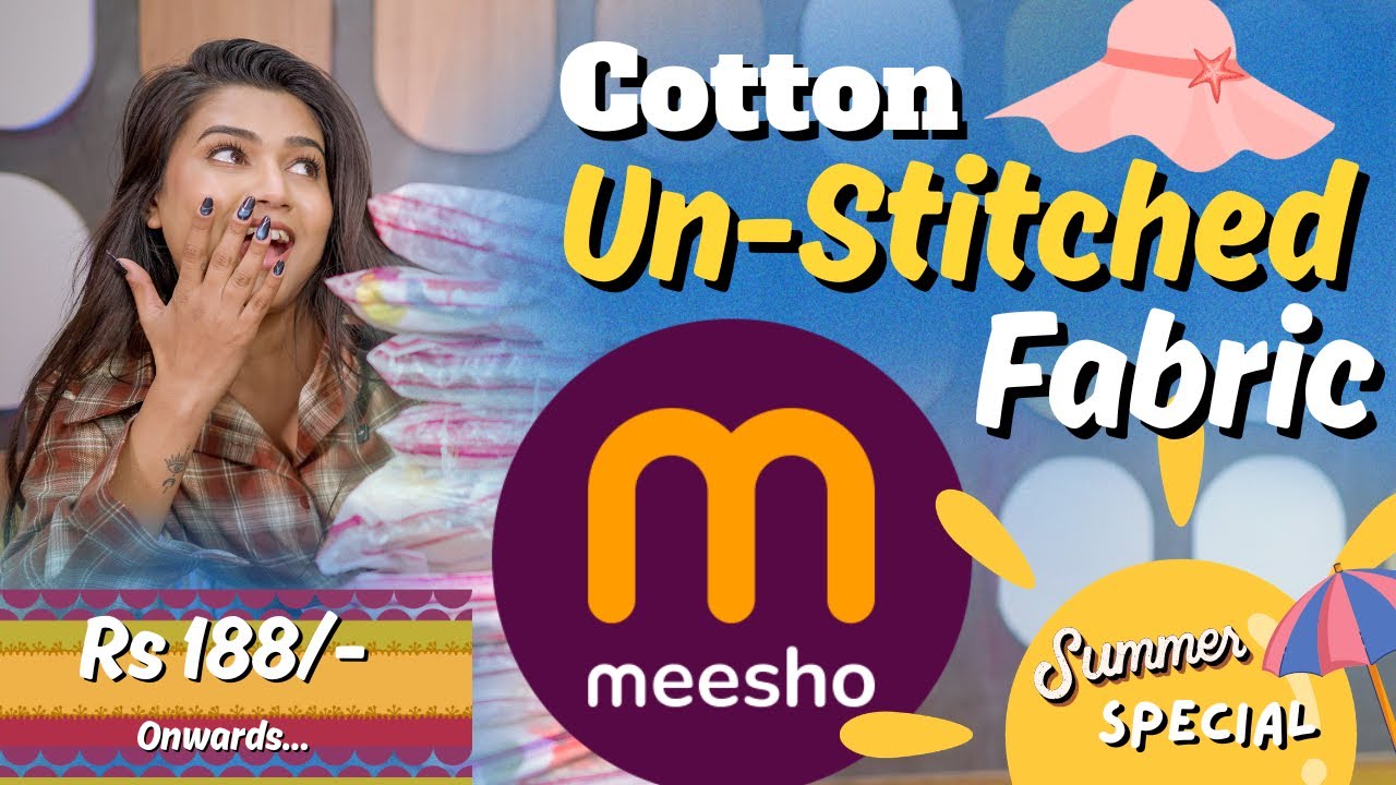 All new prints *cotton unstitched* fabric haul | Summer collection | Budget friendly | gimaashi