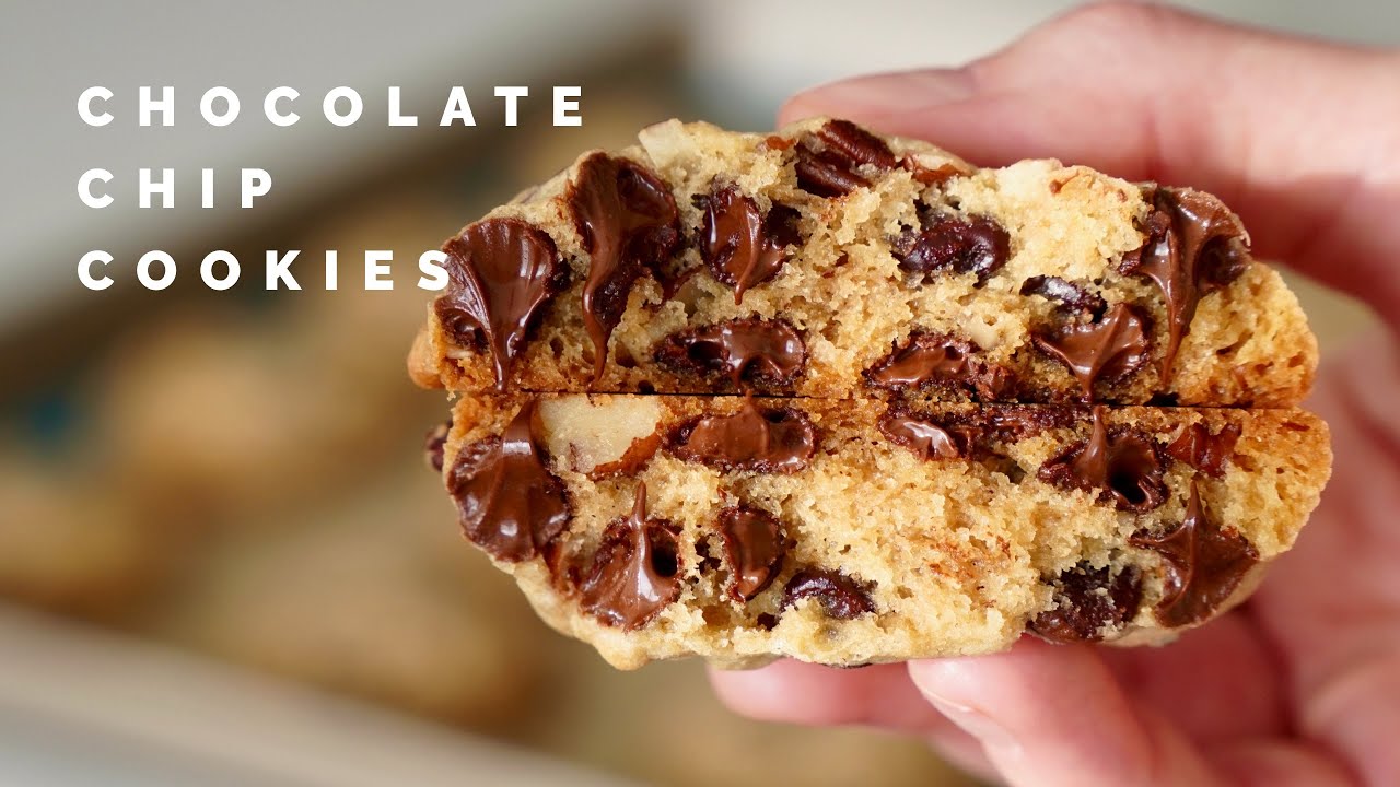 Perfect Chocolate Chip Cookies | Easy to Make, Soft & Crunchy Cookie Recipe