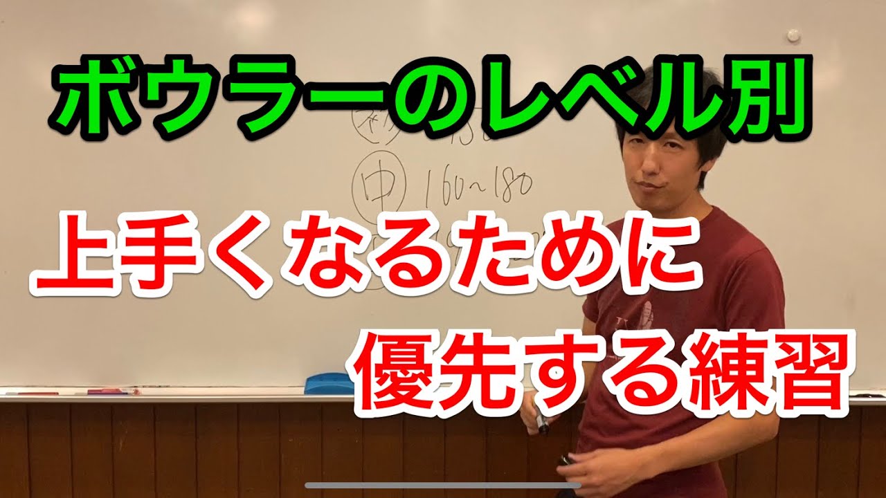 初級・中級・上級　優先する練習　レベル別解説