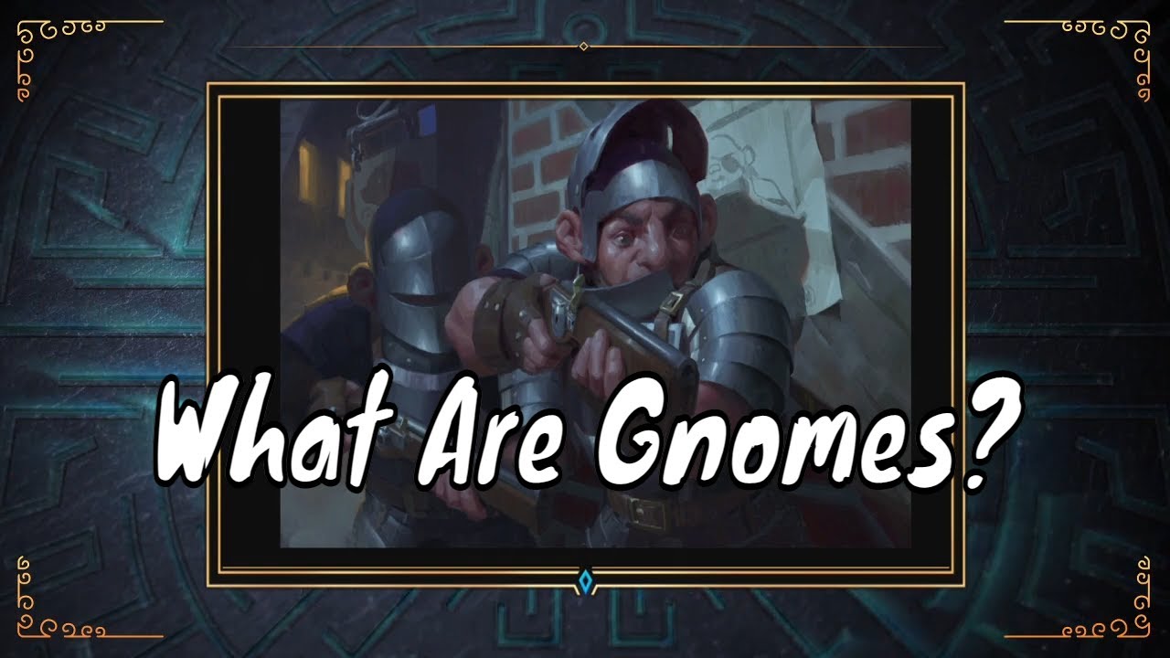 Gnomes -- What Game Lore Won't Tell You