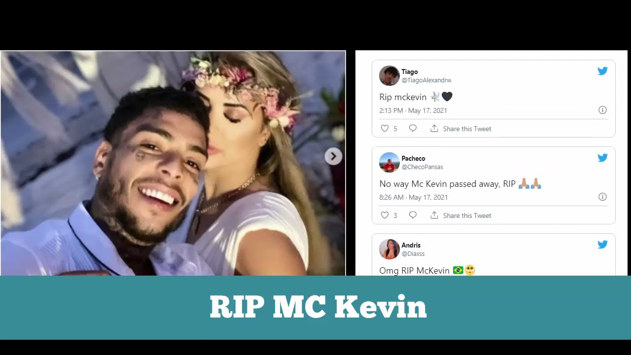 Бразильский певец MC Kevin | Погиб после падения с балкона | amante de mc kevin | Реакция в Твиттере