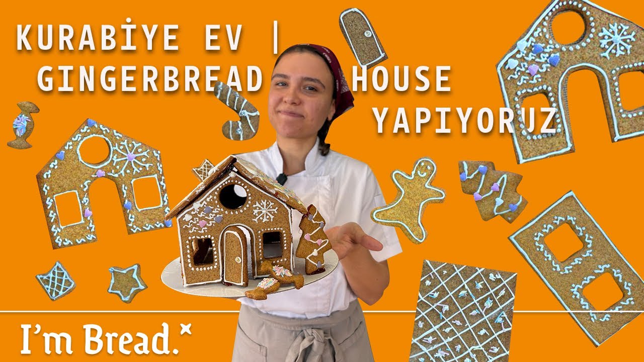 KURABİYE EV | GINGERBREAD HOUSE YAPIYORUZ