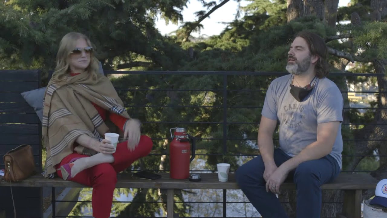 Two Bartenders On A Bench