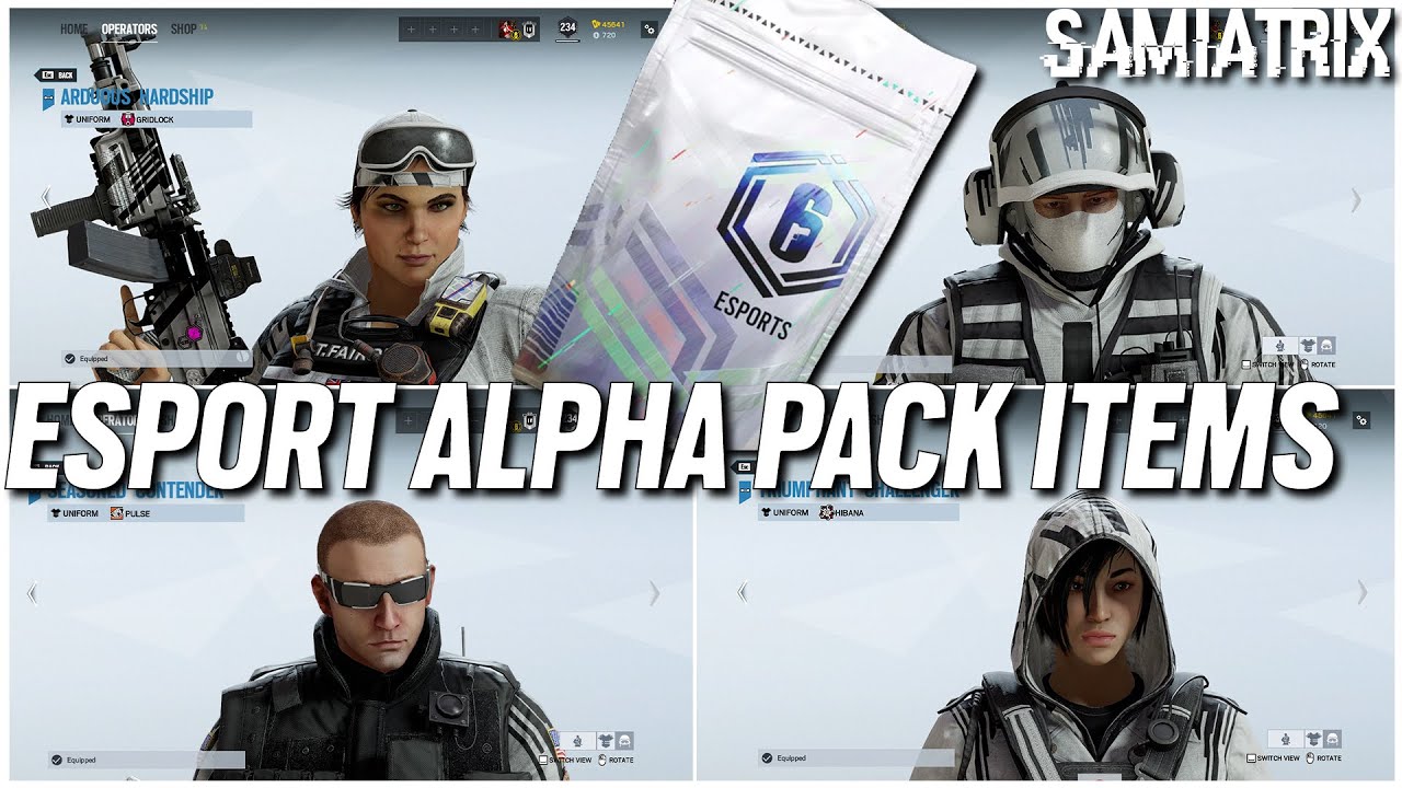 *LEAKED* Siege Esports Packs Items In-Game - Twitch Drops - Six Invitational