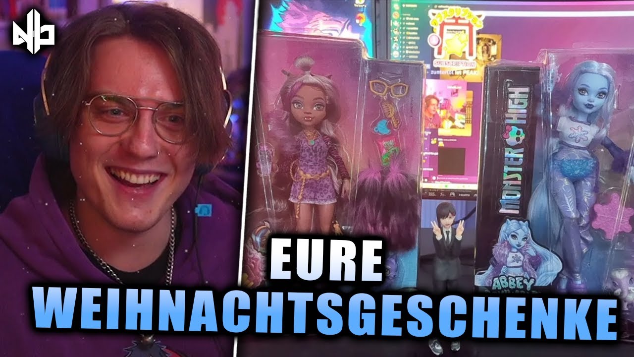 ICH BIN WIEDER DA!!!😍😍 | Niek reagiert auf eure Weihnachtsgeschenke | Niekbeats